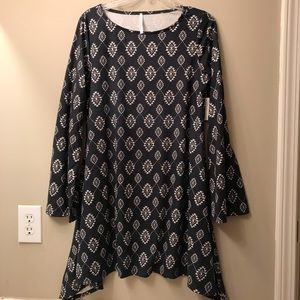 Twelve Twelve Twelve Navy Blue Dress Tunic